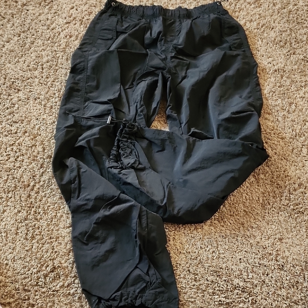 Love Tree Black Cargo Pants Relaxed Fit MENS  NWOT